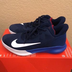 Men’s Nike Precision IV - Basketball Shoes- Size 8 - Blue